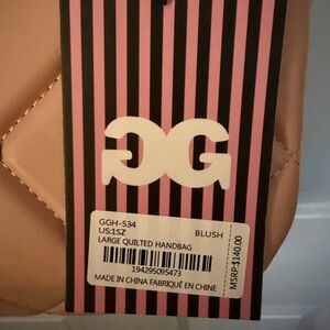 Gildan Pink Quilted Handbag